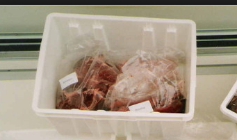 Vlees pakket
